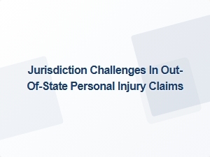 Managing Jurisdiction for Interstate Injury Claims